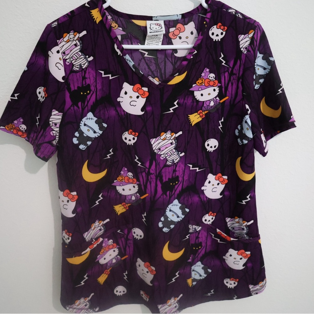 Hello Kitty Purple Halloween Tee